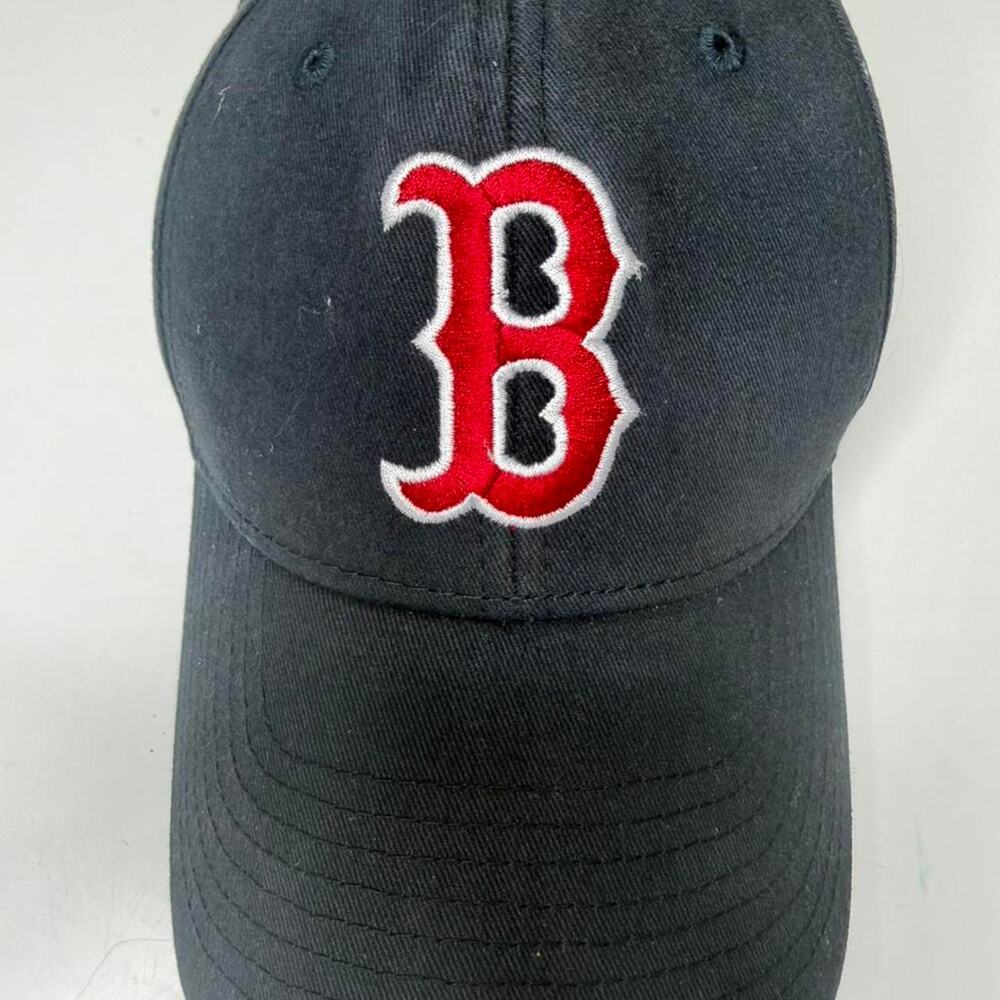 Vintage Boston‎ Red Sox MLB Adjustable Hat Black Baseball Cap Genuine Blokecore